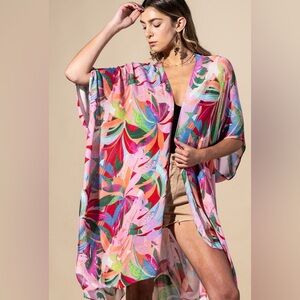 Lush Botanical Kimono
